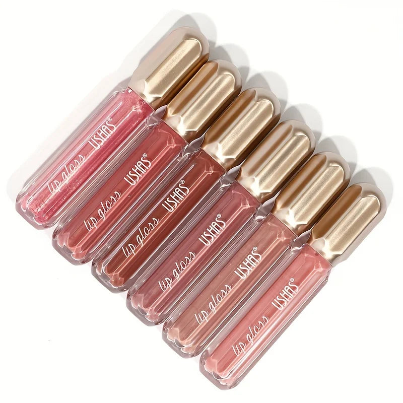 5-Color Jelly Lipsticks, Temperature Color Changing Crystal Flower Lip Gloss, Long Lasting Nourishing Hydrating Rosehip Oil Lips