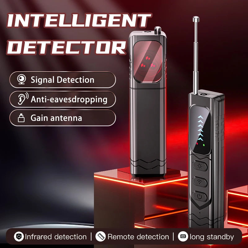 Portable Gadget Hidden Camera Detector — Black | KIMLUD