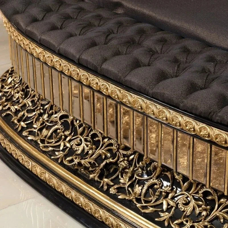 Apartment Solid Wood Bed Double Nordic Modern Princess European Bed Confortable High Quality Wedding Muebles Bedroom Furniture