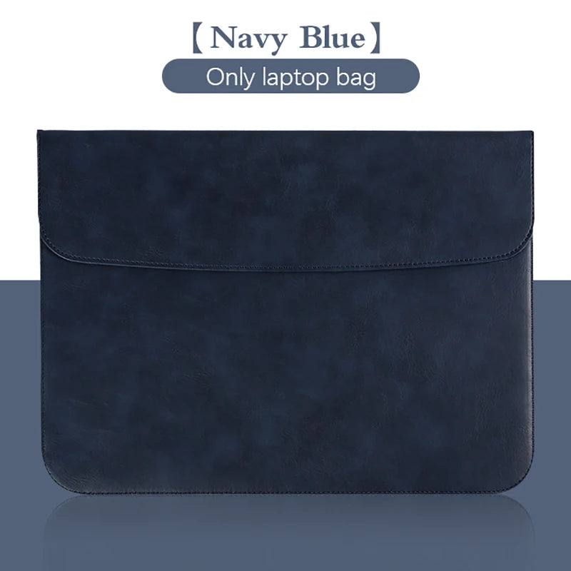 PU Laptop Sleeve 13–16 Inch Protective Fit — Gray | KIMLUD