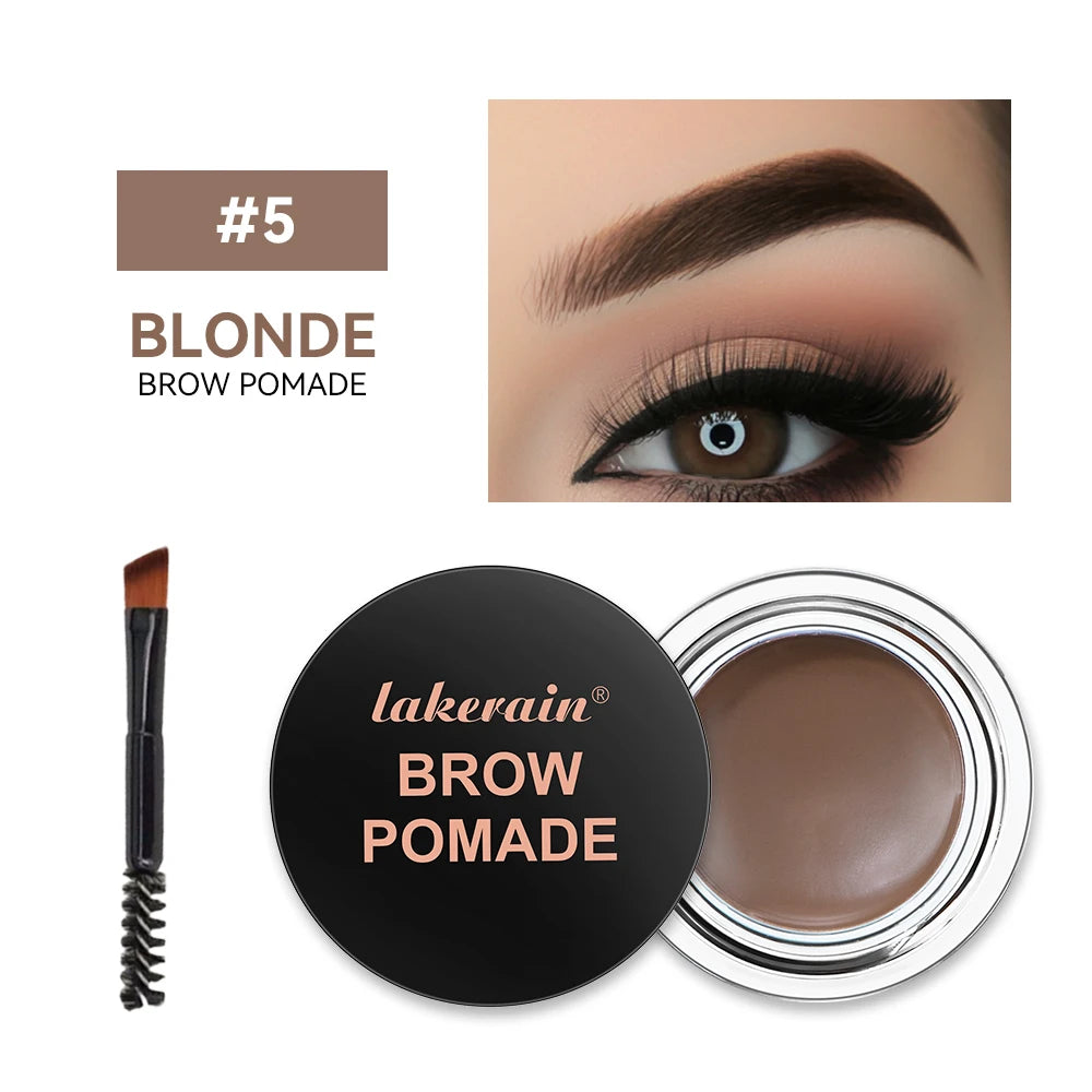 Gel Cream Eyebrow Cream Long-Lasting Waterproof — Medium Brown | KIMLUD
