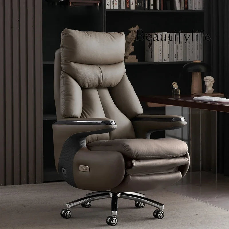 Zero Gravity Executive Chair Ergonomic Rolling — Taupe | KIMLUD