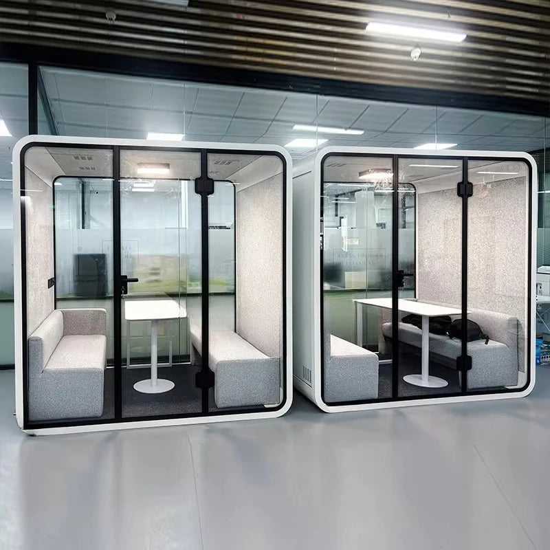 Acoustic Privacy Pod - Single Occupancy - Aluminum Alloy Frame | KIMLUD