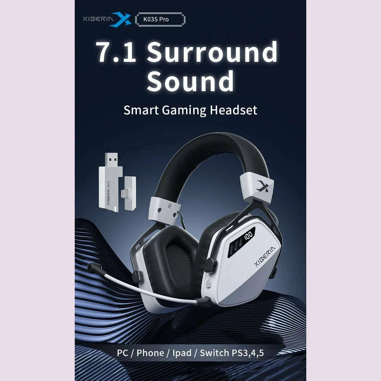 xiberia-k03s-pro-wireless-headsets-gamer-hifi-surround-sound-24ghz-4-mode-71-gaming-headphones-2000mah-battery-low-latency-iemkimlud-womens-fashion-34626958