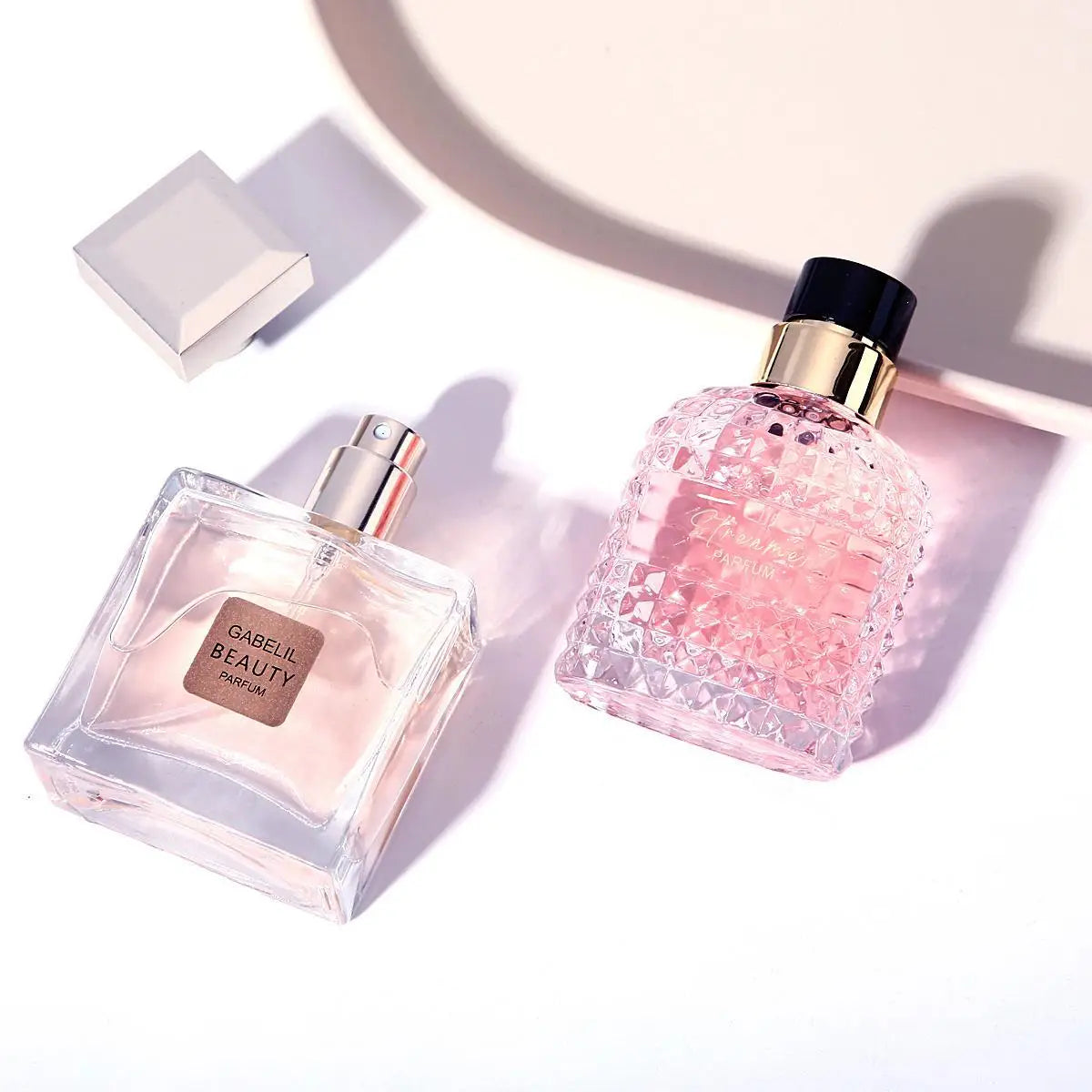 Elegant Floral Fragrance Gift Set — Clear | KIMLUD