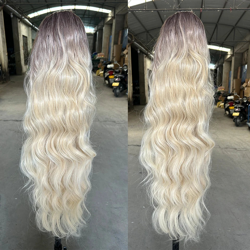 Clip-In Hair Extension – Ponytail 28In – Ombre 27/613 | KIMLUD