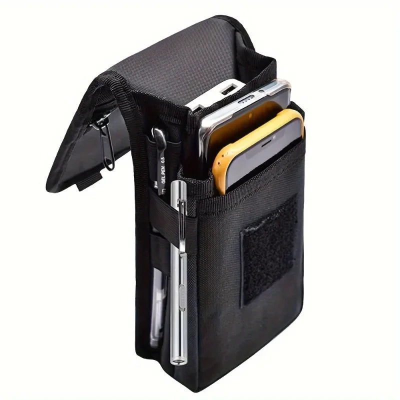 Phone Belt Pouch – 6.3 Inch Multi-Functional Bag – Nylon | KIMLUD