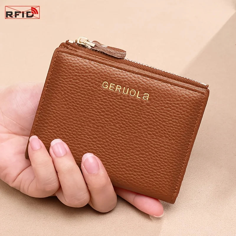 RFID Blocking Wallet – Slim 2-In-1 Card Holder – Leather | KIMLUD