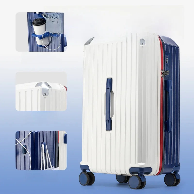 High Quali Durable 28 Inch Travel Suitcase Large Capaci Lage Bag with Rolling Wheels And Password Lo for Travel