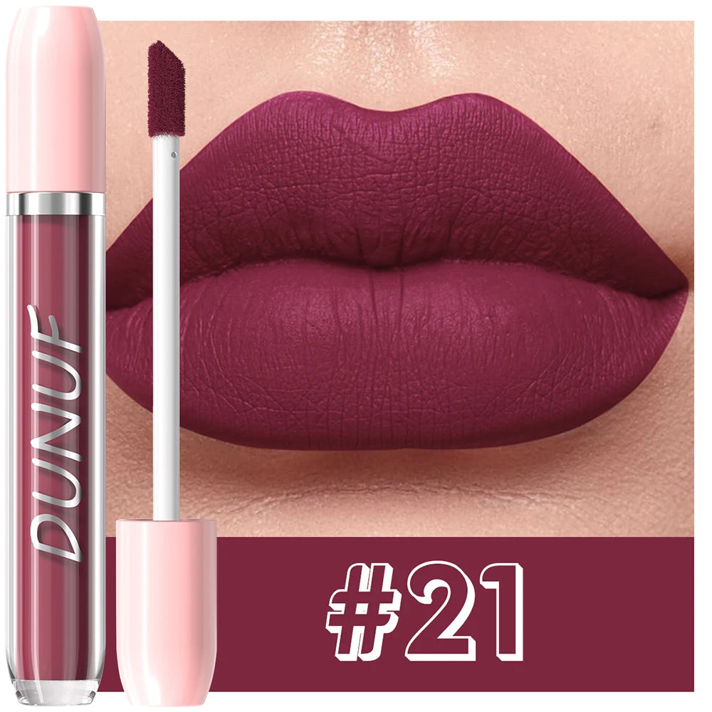 Liquid Lipstick – Long-Lasting – Matte – Sexy Red | KIMLUD