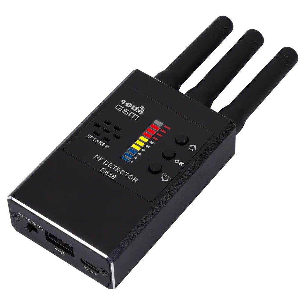 Military Grade RF Signal Detector — Black | KIMLUD
