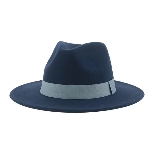 Fedora Hat – Unisex Decorative – Cotton-Polyester | KIMLUD