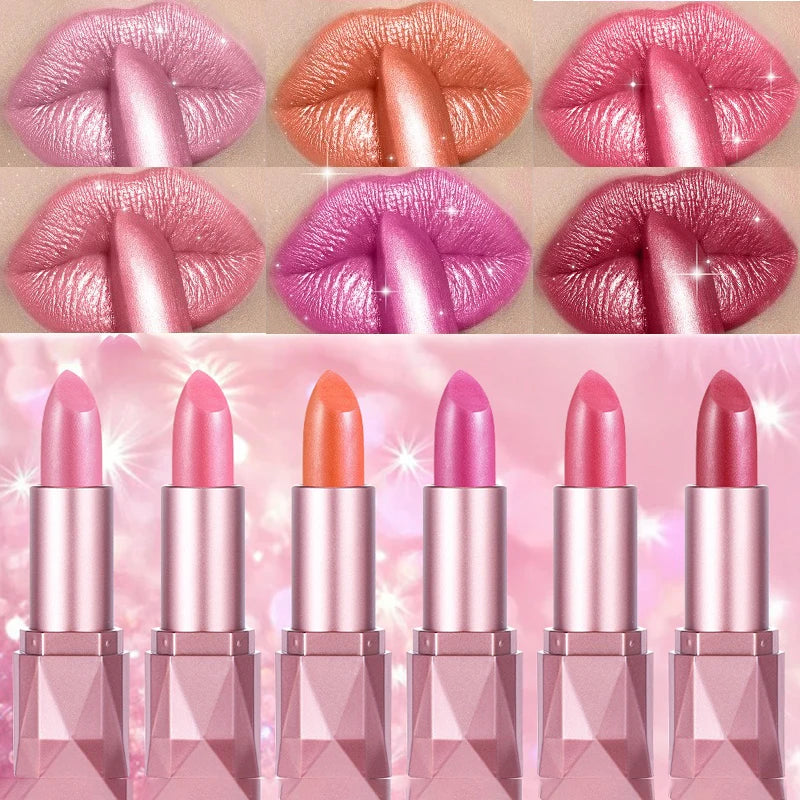 Lipstick – Diamond Shine – Pearlescent Golden | KIMLUD