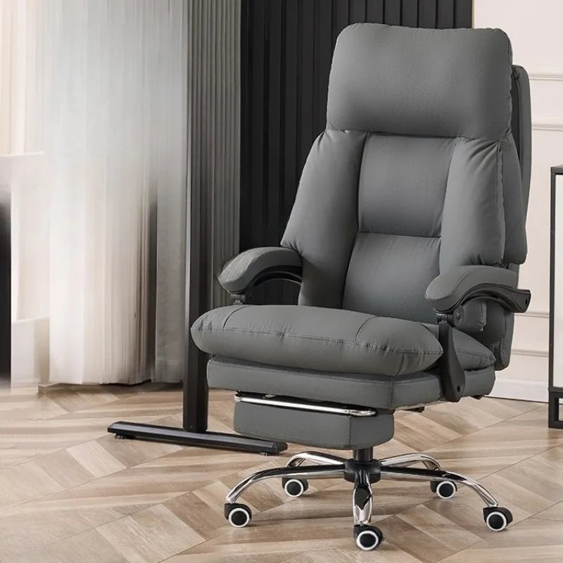 Executive Chair – Ergonomic Reclining – Minimalist Backrest – Metal | KIMLUD