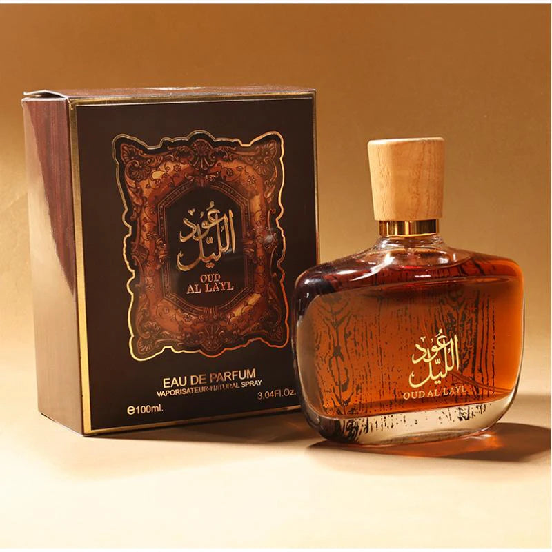 Oud Cedar Sandalwood Eau De Parfum — Gold | KIMLUD