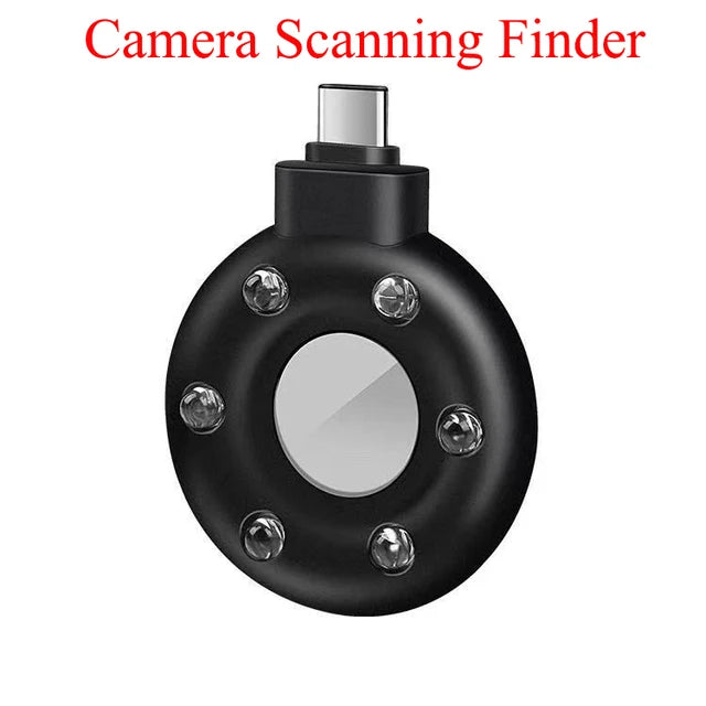 Anti Spy Detector RF Signal Scan Finder — Black | KIMLUD