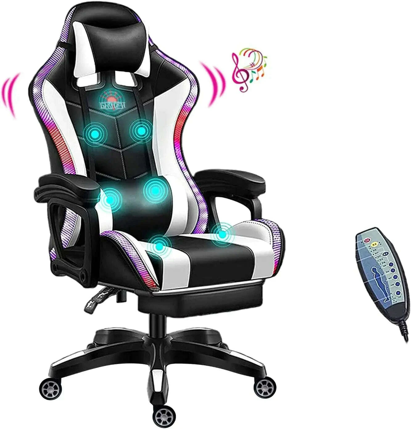 gaming-chair-with-speakers-video-game-chair-pu-leather-recliner-computer-chair-swivel-e-sports-chair-with-armrestkimludkimlud-35574595