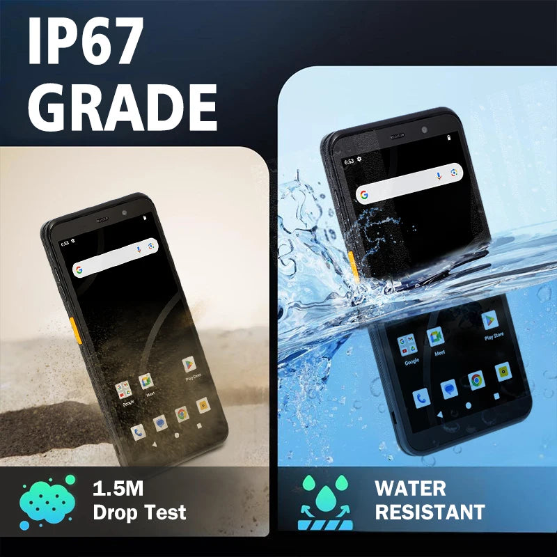 TC60 6.0-inch PDA Rugged Android Smart Terminal 2DBarcode Scanner with WIFI Bluetooth High Quality Mobile Industrial RFID