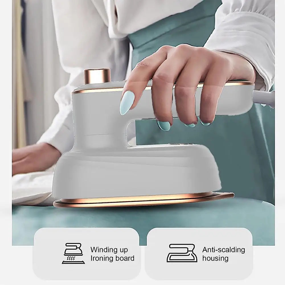 KIMLUD, Mini Garment Steamer Handheld Wet Dry Clothes Fabric Steam Iron Portable Small Ironing Machine for Household, KIMLUD Womens Clothes