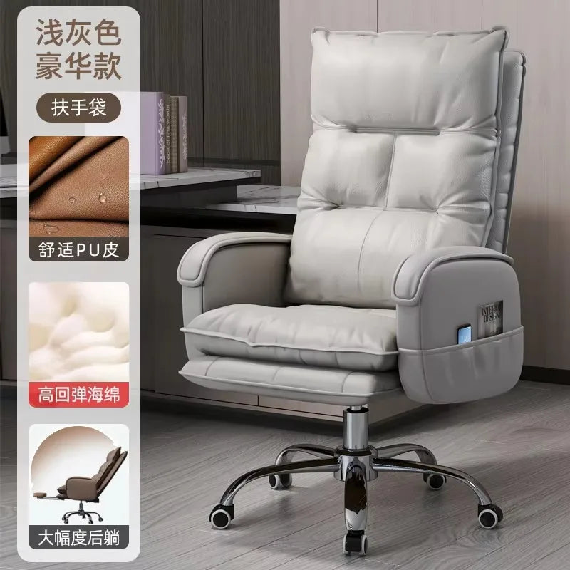 Cheap Luxury Office Chair Foot Rest Designer Wheel Gaming Office Chair Oversized High Study Silla De Oficina Home Furniture