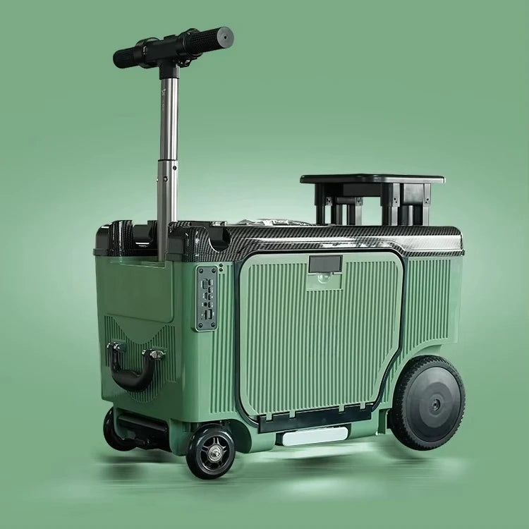 Bluetooth 20 Inch Smart Following Green Red Black Grey Blue Purple White Smart Luggage Suitcase