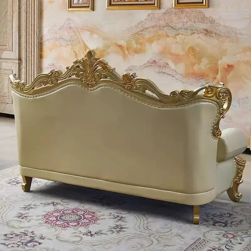 Large Filler Golden Sofas Wood Design Reclining Designer Luxury Couch Lounges Modular Nordic Canape Salon Furniture Home