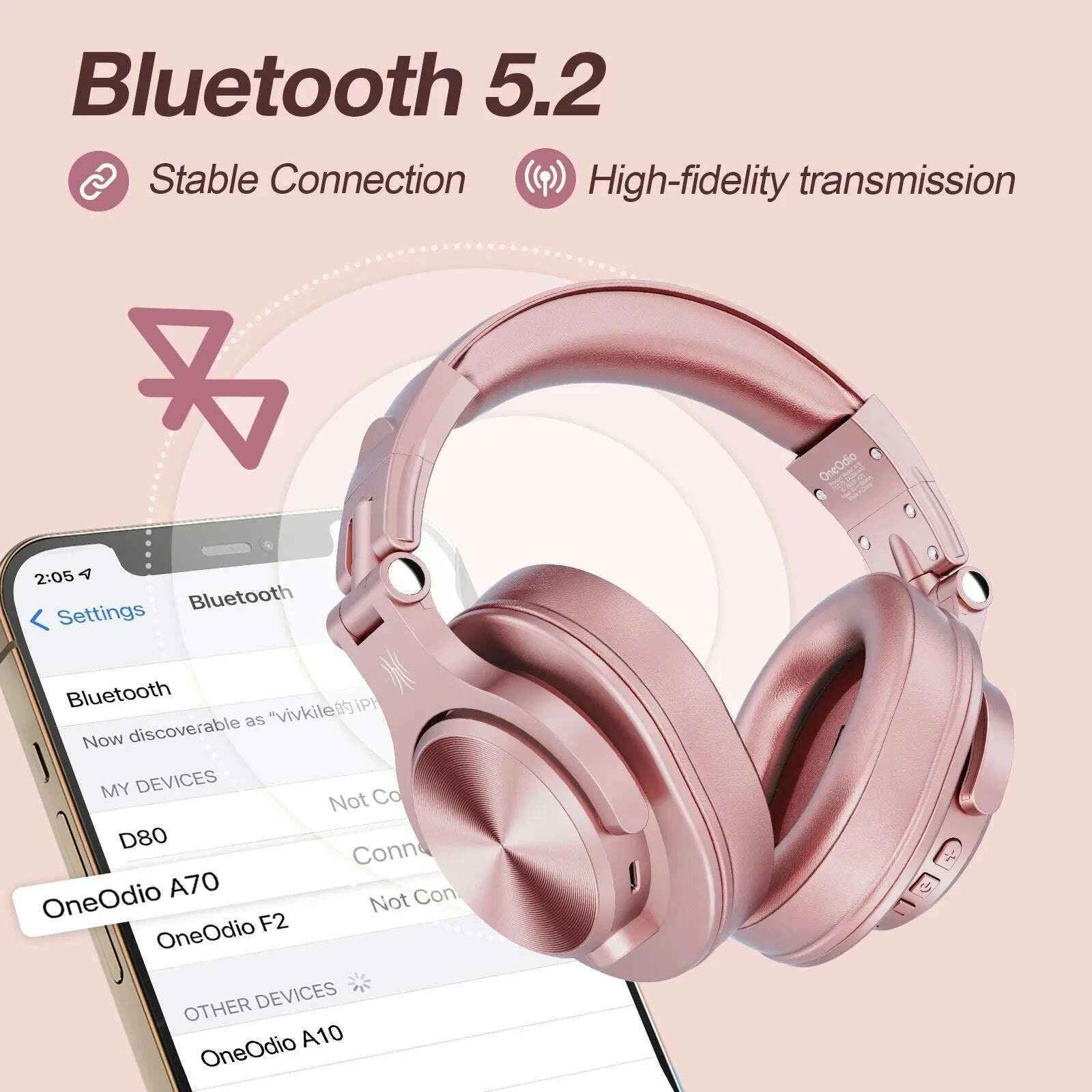 oneodio-a70-wireless-headphones-bluetooth-52-earphone-over-ear-handsfree-headset-with-microphone-for-phone-pc-computer-officekimlud-womens-fashion-34629057