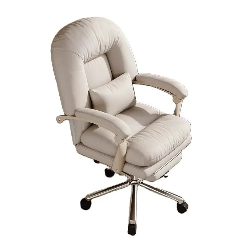 A Contemporary Comfort Synthetic Leather Boss Chair Reclining Office Chair With Sofa Design Business and Home Use