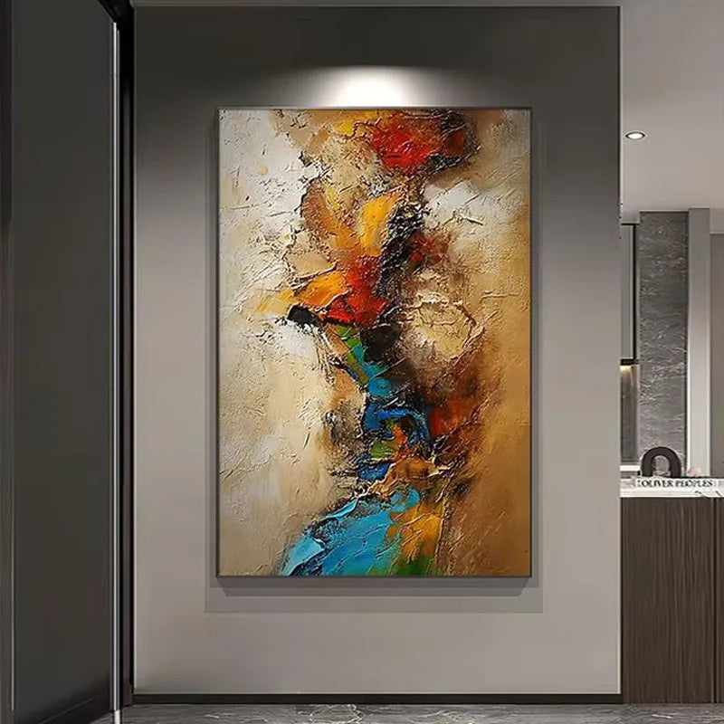 High End Handmade Oil Painting, Light Luxury Hanging Painting Living Room, Bedroom, Dining Room, Sofa Background Wall, New Style