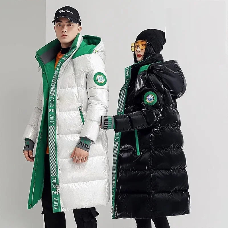 Men's Long Hooded Parka – Cotton Fill – Winter Coat | KIMLUD