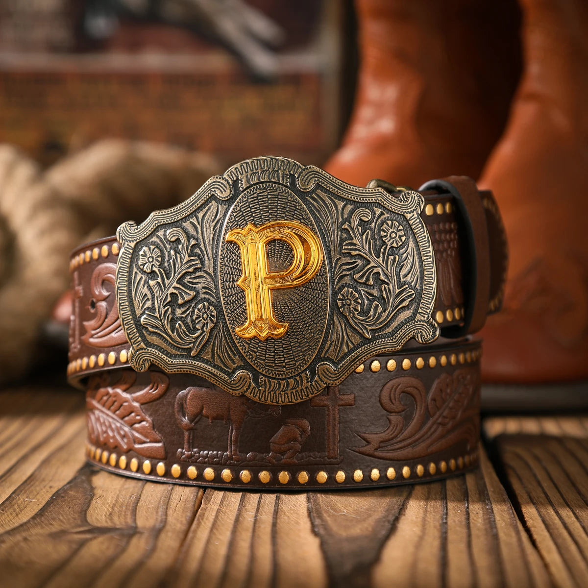 Casual Retro PU Belt With Metal Buckle — Black | KIMLUD