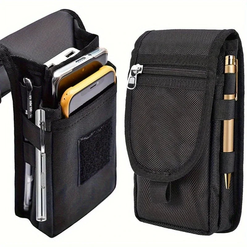 Phone Belt Pouch – 6.3 Inch Multi-Functional Bag – Nylon | KIMLUD