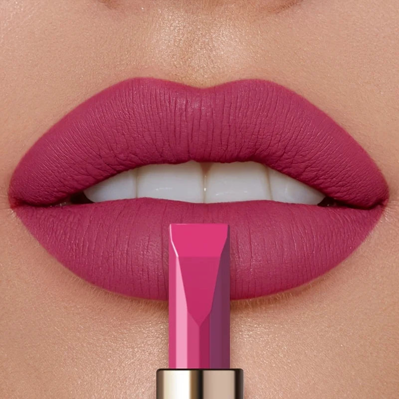 Long Lasting Matte Velvet Lipstick, Waterproof Sweat Resistant Formula, Silky Smooth Lip Color for Everyday & Valentine's Gift