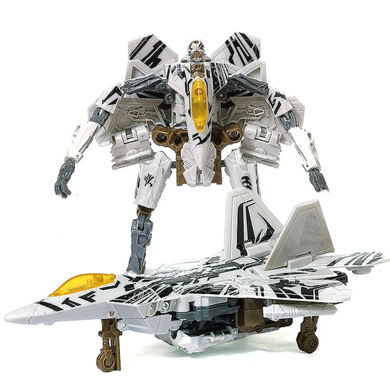 6699 New 20CM Transformation Toy Anime Robot Car Action Figure Plastic Cool Movie Aircraft Model Kids Boy Gift