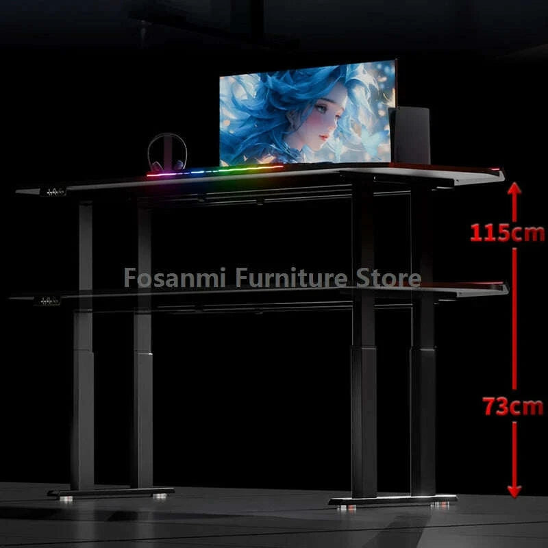 gaming-desk-with-light-large-tabletop-stable-high-quality-home-room-computer-desk-gamer-electric-height-adjustment-motion-tablekimludkimlud-35571612