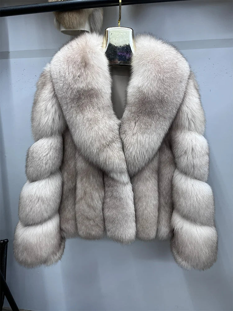 Fox Fur Coat – Luxury Mid-Length – Fox Fur | KIMLUD