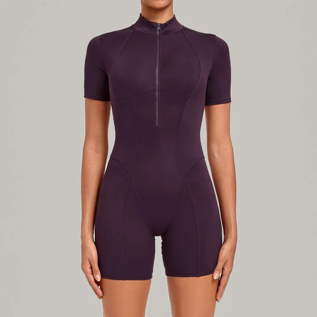 One Piece Jumpsuit – Triangle Back – Nylon Elastane – Sleeveless | KIMLUD