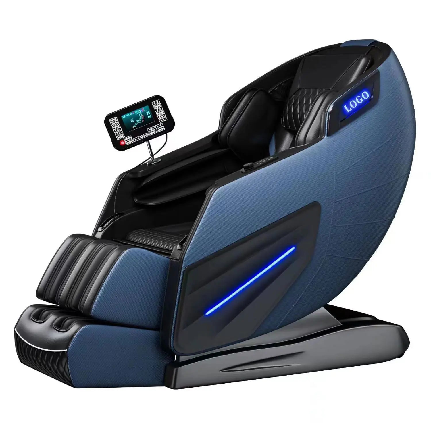 3 Year Warranty UKLife 4D SL-Track Full Body Air Bag Zero Gravity Luxury Electric Massager Chairs For Office Massage Sofa - KIMLUD