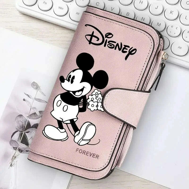  mickey-minnie-lady-long-zip-wallet-buckle-tote-bag-coin-purse-soft-pu-leather-multi-functional-card-holder-casual-dailykimludkimlud-35576038