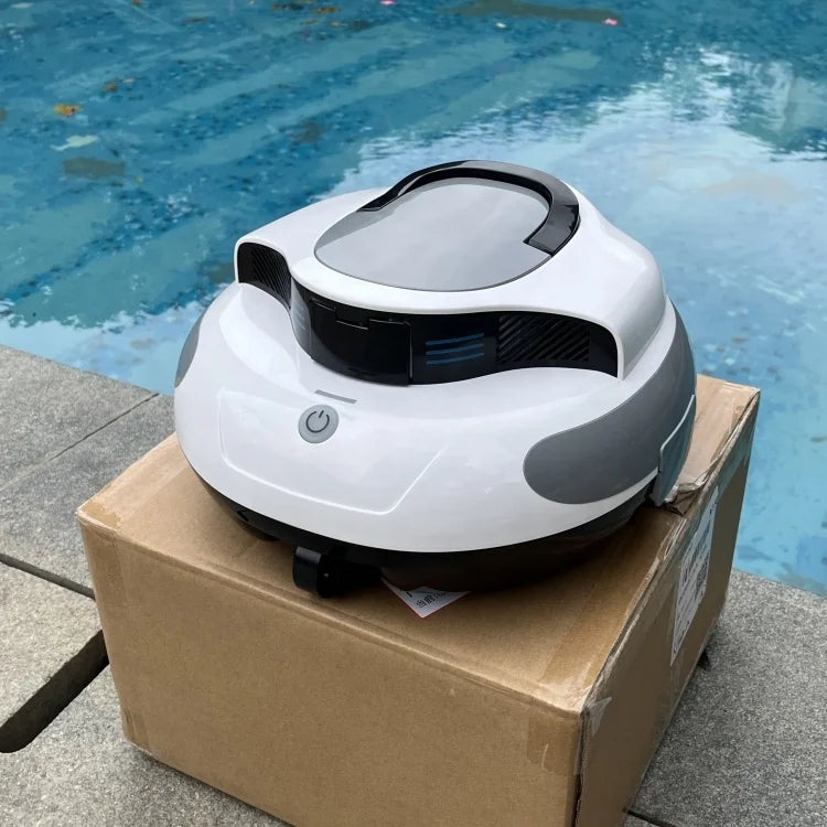 2024 Cordless Robot Pool Vacuum Automatic Robotic Suction Swimming Pool Cleaner for in Ground Pool up to 1000 Sq.Ft (120 Mins)