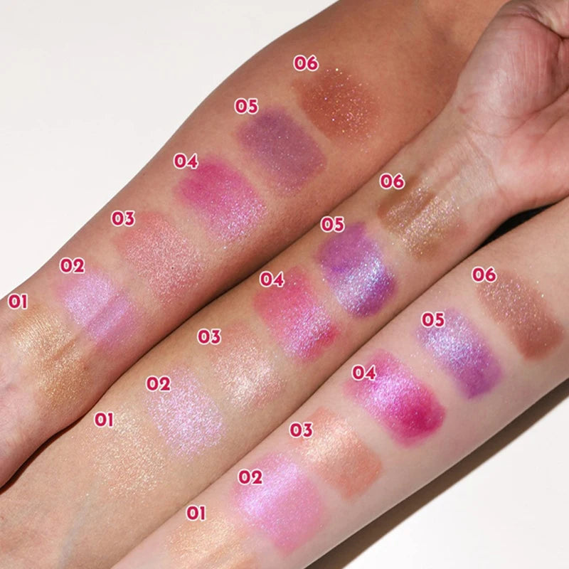 Metallic Glitter Lipstick Velvet-Glass Finish With Iridescent Glow And Long Lasting Comfort — Iridesce | KIMLUD