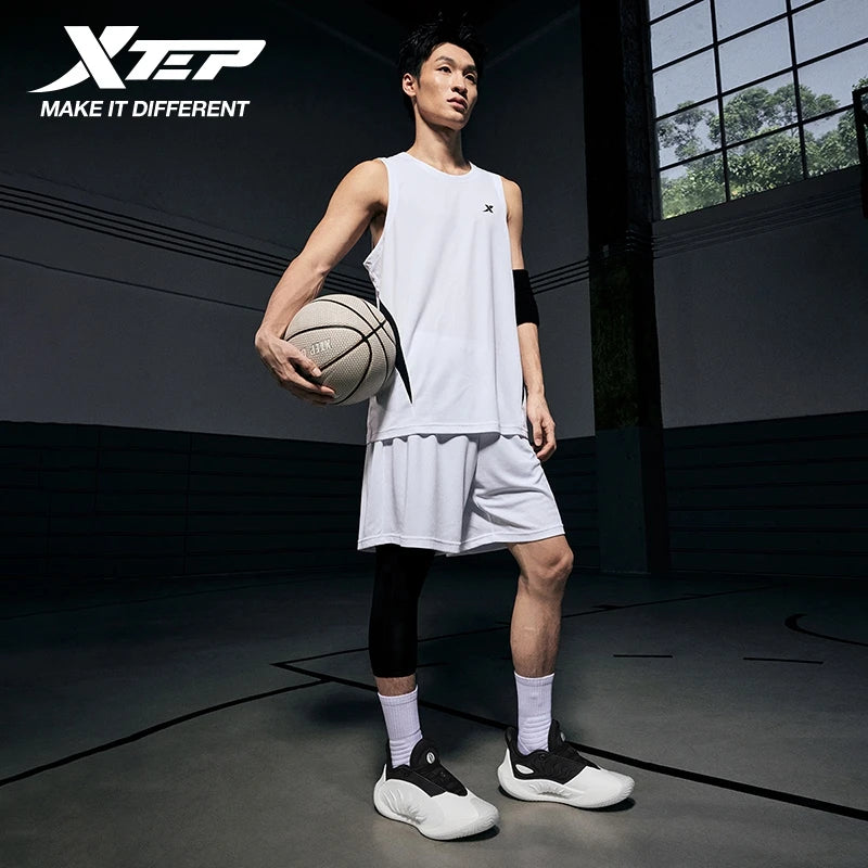 Xtep Sky 2.0 Basketball Shoes 2026 Spring For Man Shock Absorption Non-Slip Comfortable Trendy Sneakers Outdoor 874119120008