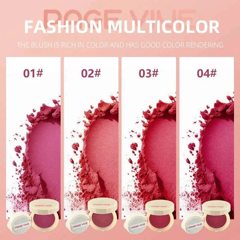 monochrome-cushion-blusher-with-refill-portable-matte-nude-rouge-natural-whitening-longlasting-waterpoof-blush-cream-makeup-kimlud-kimlud-33921322