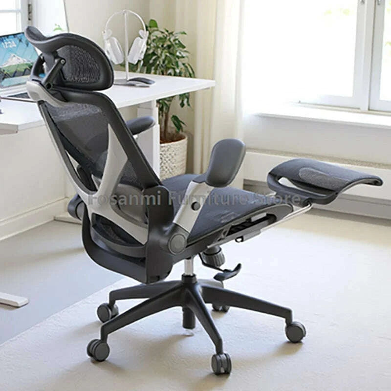 comfortable-black-mesh-computer-chair-stylish-office-chair-with-lumbar-support-adjustable-home-swivel-desk-chair-for-gaming-workkimludkimlud-35571365