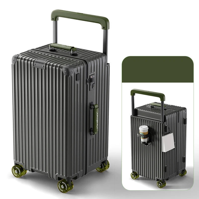 Travel Suitcase – Multi Size Luggage with Wheels – Polycarbonate Zipper | KIMLUD