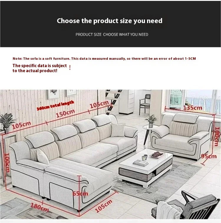 Nordic Wood Frame Sofa Two-Seater With Armrests In Soft Upholstery — Beige | KIMLUD