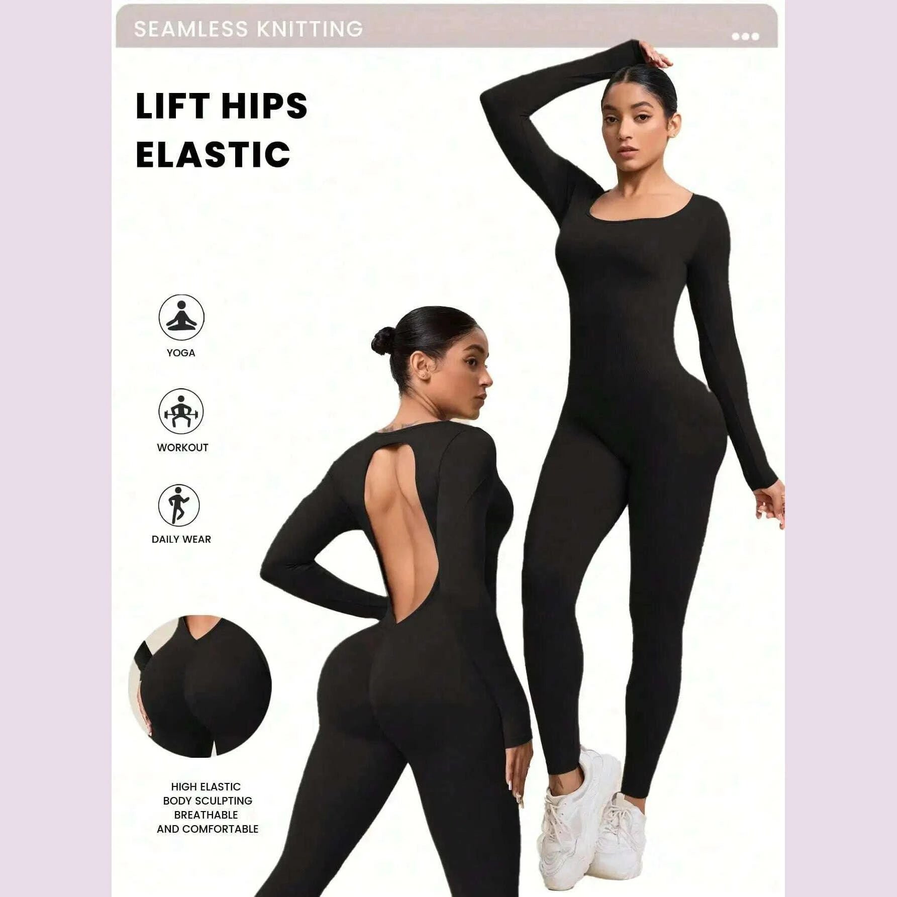 women-jumpsuits-long-sleeve-sexy-backless-bodycon-rompers-scrunch-butt-v-back-playsuit-workout-bodysuit-kimlud-kimlud-33913997
