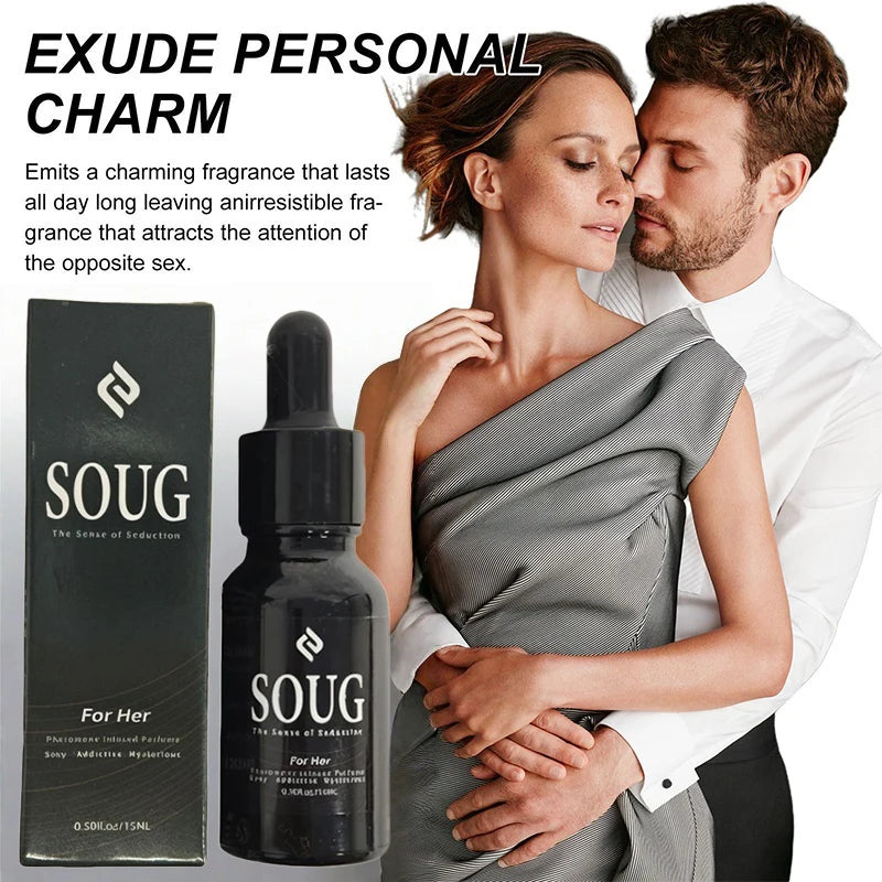 Unisex Pheromone Perfume For Attraction — Gold | KIMLUD