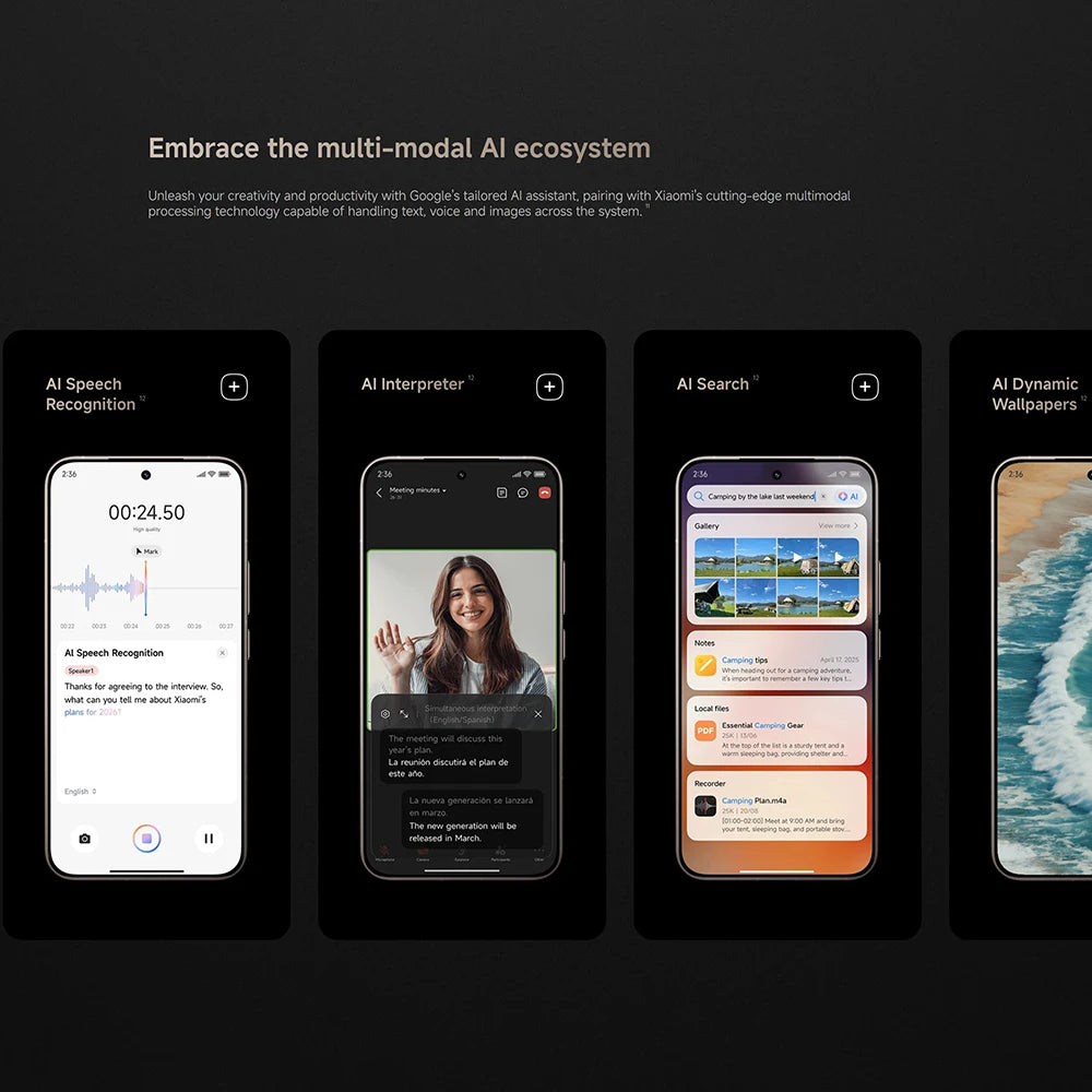 Global version Xiaomi 15T Pro Leica 6.83" 144Hz display 90W wired 50W wireless HyperCharge 5500mAh Xiaomi HyperOS Main camera