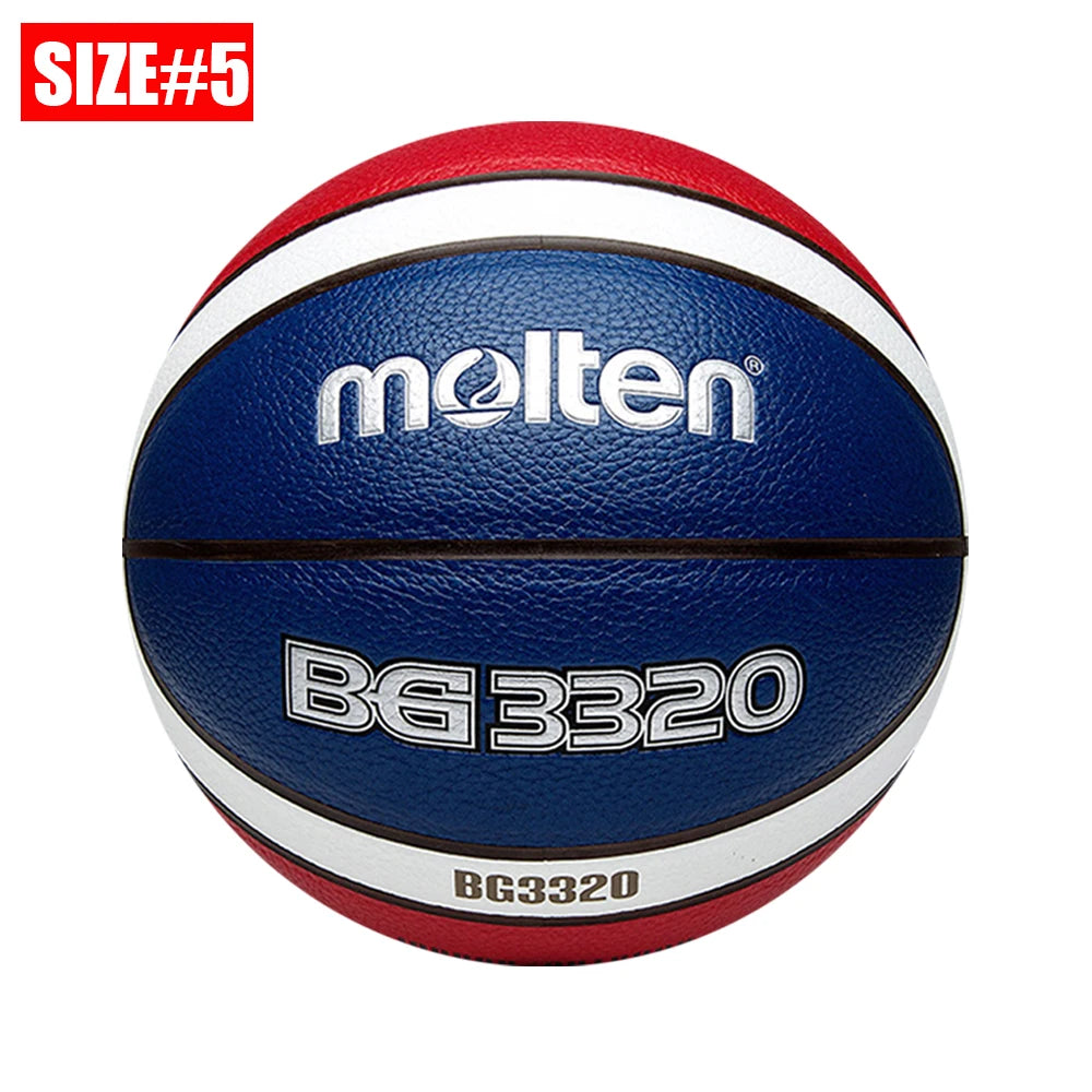 PU Basketball Official Size 7 6 5 — Orange | KIMLUD